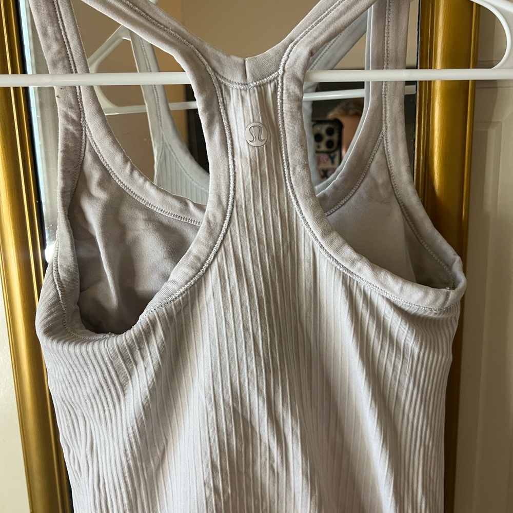 lululemon white tank top